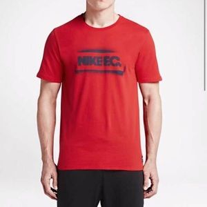 Nike FC Stencil Block Tee Red XXL
